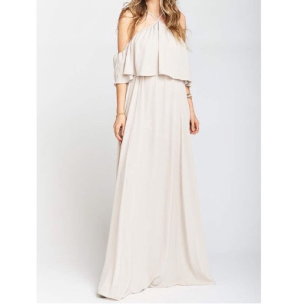 NWT Show Me Your Mumu :: Rebecca Ruffle Maxi Dress